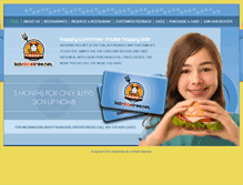 Tablet Screenshot of florida.kidsdinefree.net